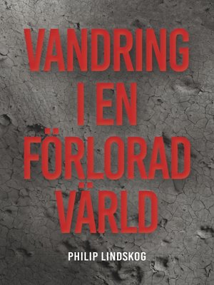 cover image of Vandring i en förlorad värld